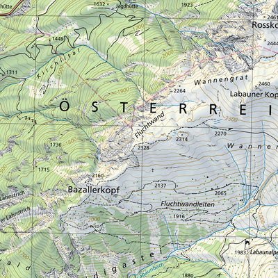 SwissTopo Glorenza / Glurns, 1:25,000 digital map