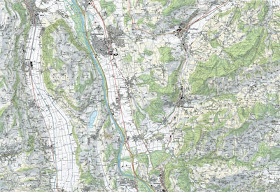 SwissTopo Grandson, 1:25,000 digital map