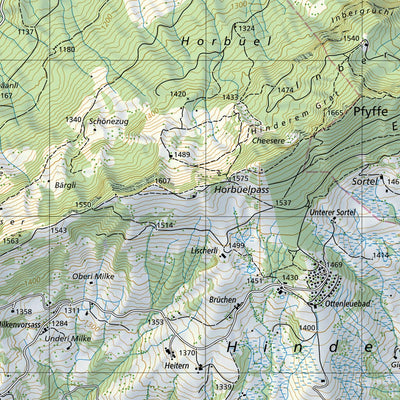 SwissTopo Guggisberg, 1:25,000 digital map