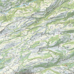 SwissTopo Moutier, 1:25,000 digital map