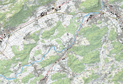 SwissTopo Murgenthal, 1:25,000 digital map