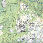 SwissTopo Nesslau, 1:25,000 digital map