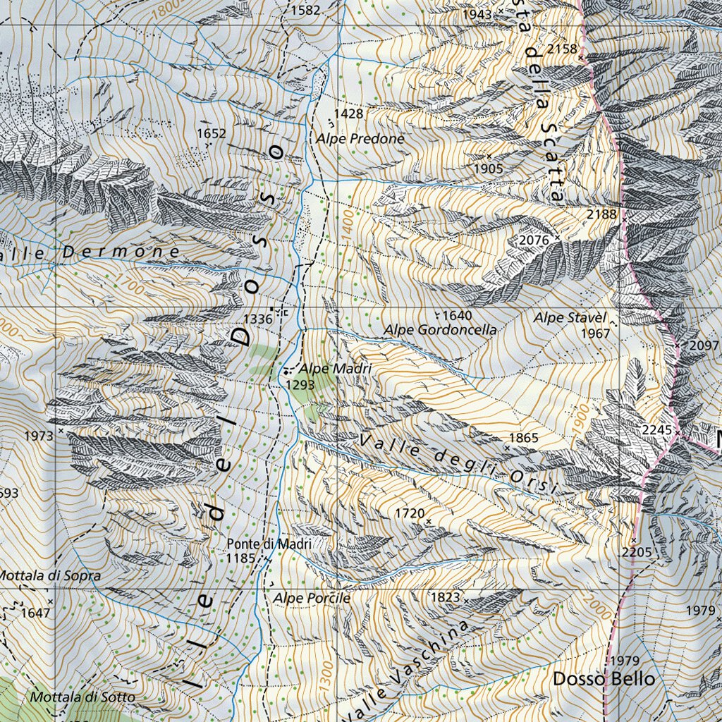 Swiss Maps Randa Randa, 1:25,000 Map by SwissTopo | Avenza Maps
