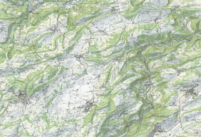 SwissTopo Saignelégier, 1:25,000 digital map