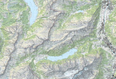 SwissTopo Schesaplana, 1:25,000 digital map
