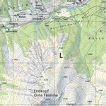SwissTopo Zermatt Süd, 1:25,000 digital map