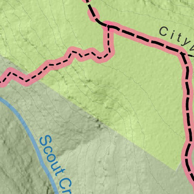 Sydney Bushwalking Maps Thornleigh East-Fox Valley Walk digital map