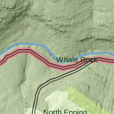 Sydney Bushwalking Maps Whale Rock Walk, Pennant Hills digital map