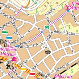 Szarvas András private entrepreneur Balatonfüred kiránduló térkép, tourist map digital map