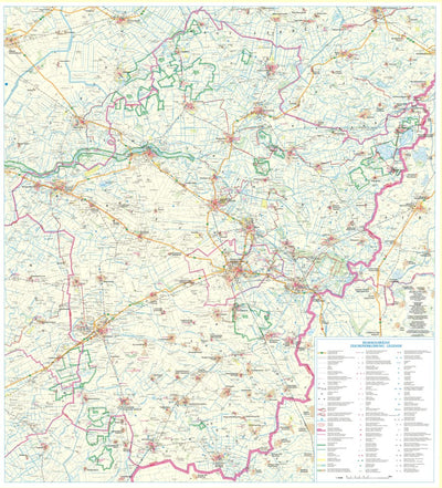 Szarvas András private entrepreneur Békés megye turista, biciklis térkép, Tourist and Biking Map, digital map