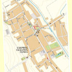 Szarvas András private entrepreneur Csepreg city map, várostérkép digital map