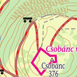 Szarvas András private entrepreneur Csobánc turistatérkép, tourist map digital map