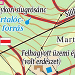 Szarvas András private entrepreneur Galyatető turista-biciklis térkép, tourist-biking map digital map