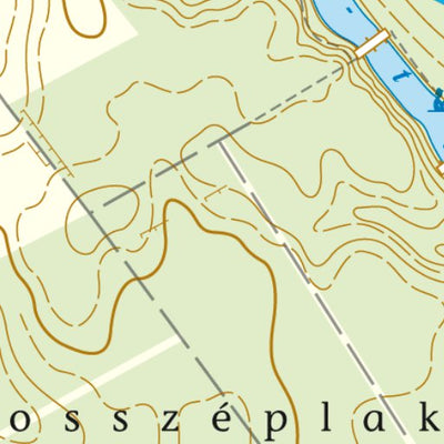 Szarvas András private entrepreneur Szajki-tavak turistatérkép, Szajk lakes tourist map digital map