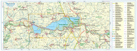 Szarvas András private entrepreneur Tisza-tó környéke, Tisza lake and environs, digital map