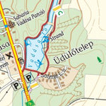 Szarvas András private entrepreneur Vadása-tó, Őrimagyarósd, Hegyhátszentjakab turistatérkép, Vadása lake tourist map, digital map