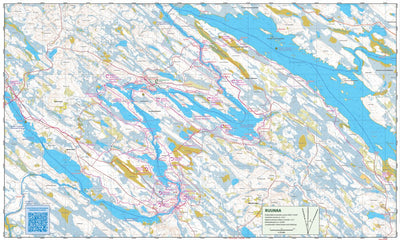 Tapio Palvelut Oy / Karttakeskus Ruunaan retkeilyalue 1:25 000 digital map