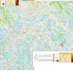 Tapio Palvelut Oy / Karttakeskus Salla Kemijärvi Saija, Topokartta 1:50 000 digital map