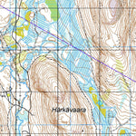 Tapio Palvelut Oy / Karttakeskus Savukoski Pelkosenniemi Oratunturi, Topokartta 1:50 000 digital map