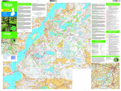 Tapio Palvelut Oy / Karttakeskus Teijo 1:25 000 digital map