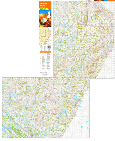 Tapio Palvelut Oy / Karttakeskus Tuntsa Naruska Tulppio, Topokartta 1:50 000 digital map