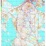 Tapio Palvelut Oy / Karttakeskus Vuokatti 1:25 000 digital map