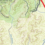 Tennessee State Parks Chickasaw State Park - With Forestry Trails digital map