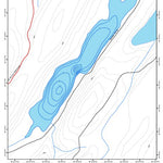 TERFA Alphonse (lac) - Bathymétrie digital map