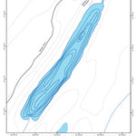 TERFA Bébé (lac) - Bathymétrie digital map
