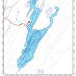 TERFA Long #2 (lac) - Bathymétrie digital map