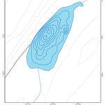 TERFA Trinité (Petit lac) - Bathymétrie digital map