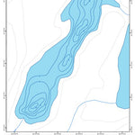 TERFA Vilmont (lac) - Bathymétrie digital map