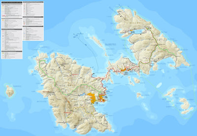 Terrain Editions Astypalea, Dodecanese digital map