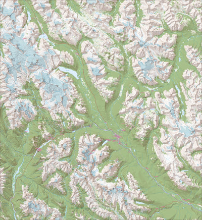 terraQuest Lake Louise 1:50 000 digital map