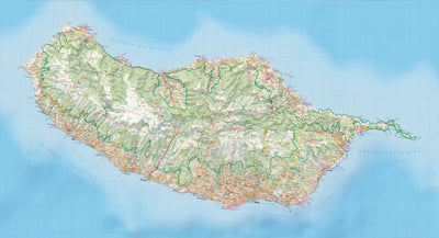 terraQuest Madeira 1:50 000 digital map