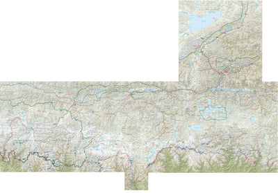 terraQuest Tibet 1:400 000 digital map