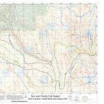 TESS Cartography Arch Canyon, Hotel Rock and Texas Flat digital map