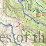 TESS Cartography Jacobs Chair, Piute Pass and Tables of the Sun ATV/OHV Trail System Map digital map