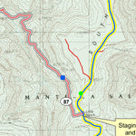 TESS Cartography Peavine, Dark and Rig Canyons and Gooseberry Trail ATV/OHV Trail System Map digital map