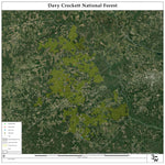 Three Bar Mapping Solutions Davy Crockett Wildlife Management Area digital map