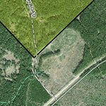 Three Bar Mapping Solutions Individal Compartment Map of the Davy Crockett National Forest v2 bundle exclusive