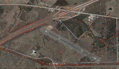 Tim Baggett Waelder Airpark Aerial - 27 August 2022 digital map