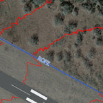 Tim Baggett Waelder Airpark Aerial - 27 August 2022 digital map