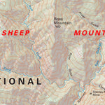 Tom Harrison Maps Angeles High Country digital map