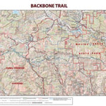 Tom Harrison Maps Backbone Trail digital map