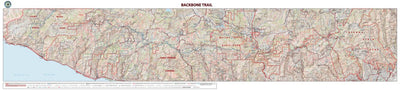 Tom Harrison Maps Backbone Trail digital map