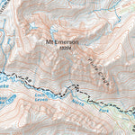 Tom Harrison Maps Bishop Pass digital map