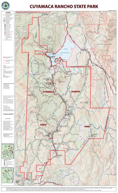 Tom Harrison Maps Cuyamaca Rancho digital map