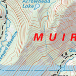 Tom Harrison Maps John Muir Trail Map #7 digital map