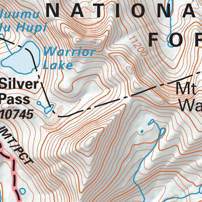 Tom Harrison Maps John Muir Trail Map #7 digital map
